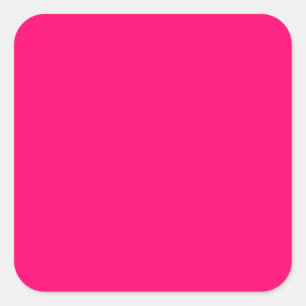 Custom Neon Pink Stickers – Bulk & Personalized