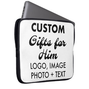 Custom Neoprene 15" Laptop Sleeve Cover Case