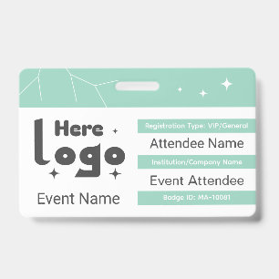 Custom Networking Event Badge ID