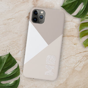 Custom Neutral Ivory Beige Taupe Brown Natural iPhone 16 Pro Max Case