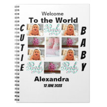 Custom New Baby 11 Photo Collage 