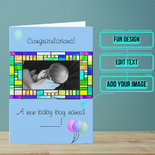 Baby & Pregnancy Congratulations Cards & Templates