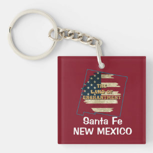 Custom New Mexico state  Keychain