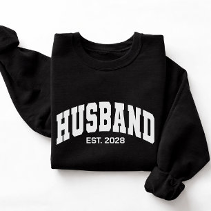 Custom Newlyweds Sweatshirt, Wife and Husband Gift Sweatshirt