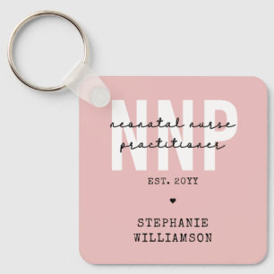 Custom NNP Neonatal Nurse Practitioner Keychain