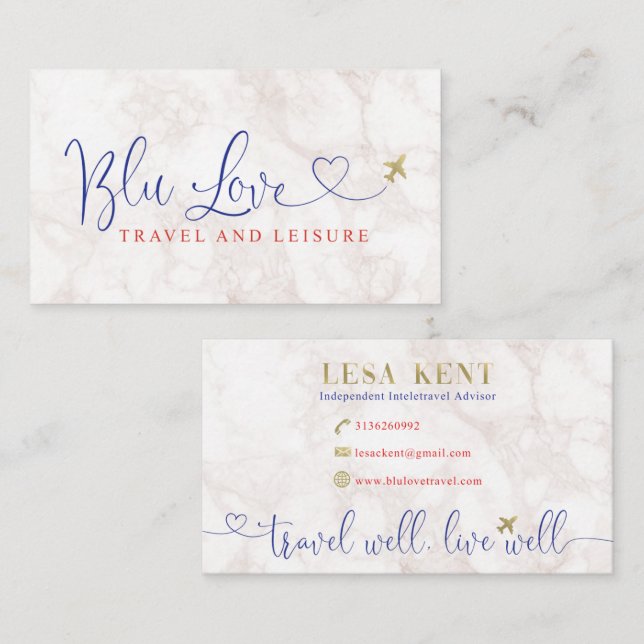 Custom | Not Editable Template Business Card (Front/Back)