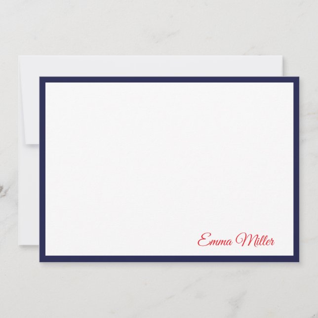 Custom Note Card (Front)