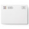 Custom Note Card Envelope A2 Logo Address Indicia