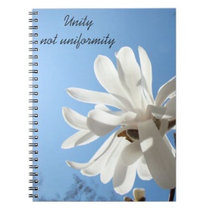 Custom Notebooks Unity not Uniformity Magnolias