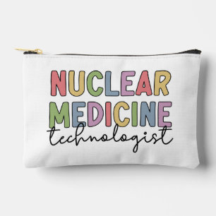 Custom Nuclear Medicine Technologist CNMT Gifts Accessory Pouch
