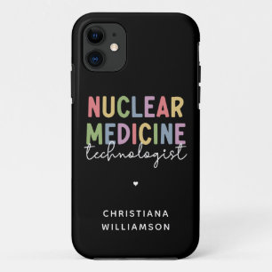 Custom Nuclear Medicine Technologist CNMT Gifts iPhone 11 Case