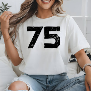 Custom Number Game Day School Team Football Number T-Shirt