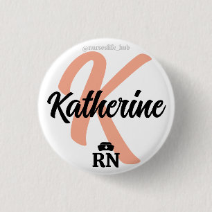 Custom Nurse Buttons & Pins Personalized Nursing