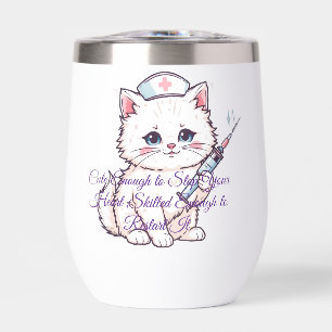 Custom Nurse Cat Skilled Enough