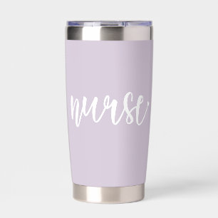 Custom Nurse Est Typography Nurse RN graduation Insulated Tumbler