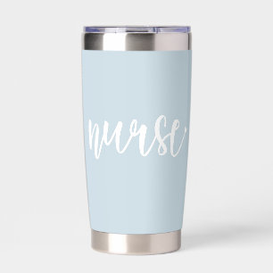 Custom Nurse Est Typography Nurse RN graduation Insulated Tumbler