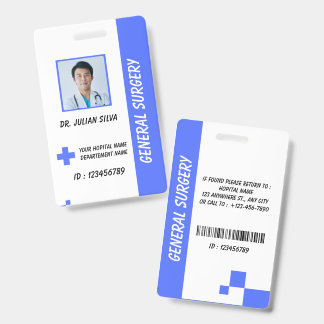 Custom Nurse ID Badge for Healthcare Employees