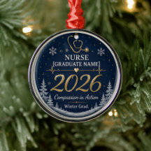 Custom Nurse Ornament 2026 | Personalized Stethosc