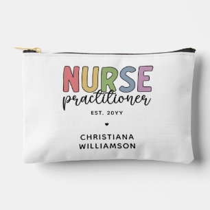 Custom Nurse Practitioner NP Nurse Graduation Accessory Pouch