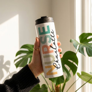 Custom Nursing Gift Thermal Tumbler for Nurses