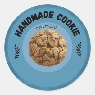 Custom Oatmeal Cookie Labels   Personalized