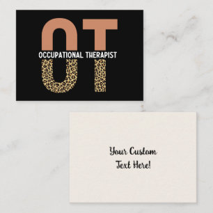 Custom Occupational Therapist OT Appreciation Card
