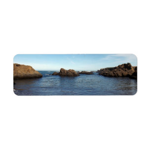 Custom Ocean Return Address Label