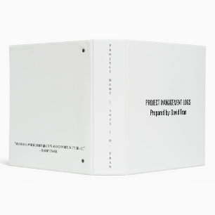 Custom Office Binder