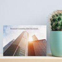 Custom Office Building Photograph Business Moving