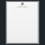Custom Old English Vintage Font Professional Letterhead<br><div class="desc">Custom Old English Vintage Font Professional</div>