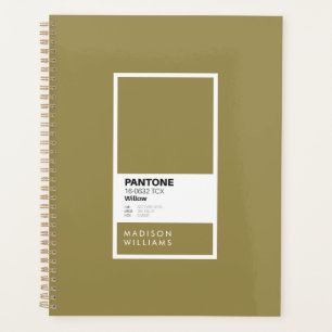 Custom Olive Green Notebook Personalized Journal Planner