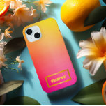 Custom Ombre Pink to Yellow  Samsung Galaxy Case<br><div class="desc">Make a statement with our Custom Ombre Pink to Orange Samsung 22 Case from the Exotic Tropical Punch Series. This lively case boasts a vivid transition from a radiant orange to a deep pink hue, capturing the essence of a tropical paradise. Perfect for those who love to personalize their gadgets,...</div>