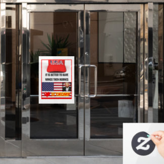 Custom Opaque Window Cling with Dynamic All-Over D