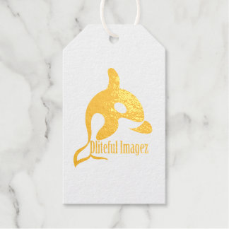 Custom or Personalize Foil Gift Tag