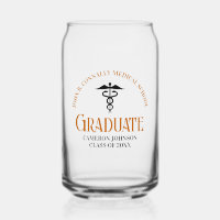Custom Orange Medical School Graduation Keepsake