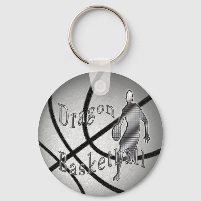 Custom Order Basketball Keychains with YOUR TEAM (Front)