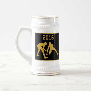 Custom Order Gifts for Wrestling Coaches Beer Stein
