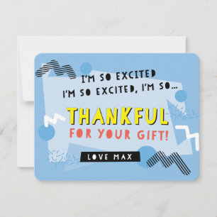 CUSTOM ORDER thank you saved by the bell