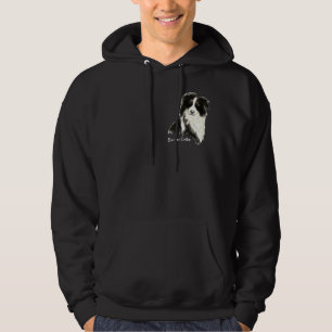 Custom Original Watercolor Border Collie Dog pet Hoodie