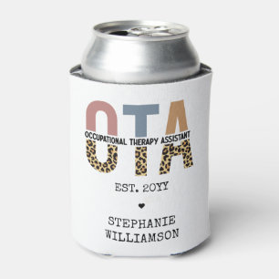 Custom OTA Occupational Therapy Assistant Gifts Can Cooler