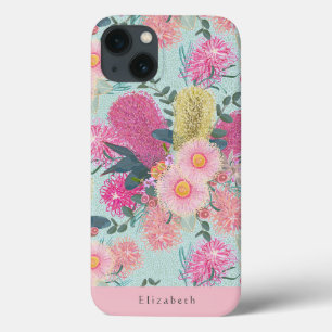 Custom Outback Banksia And Grevillea Eucalyptus iPhone 13 Case