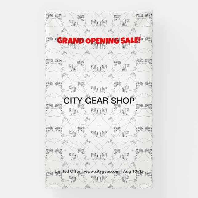 Custom Outdoor Vinyl Banners | Full Colour (Vertical)