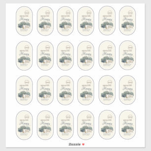 Custom Oval Sticker 12oz Honey Cylinder Honeydew