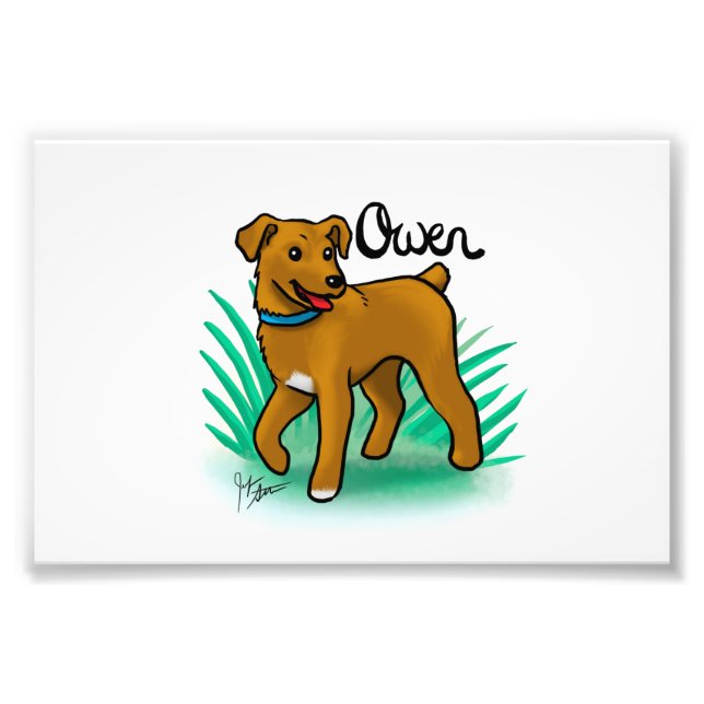 Custom "Owen" Print (Front)