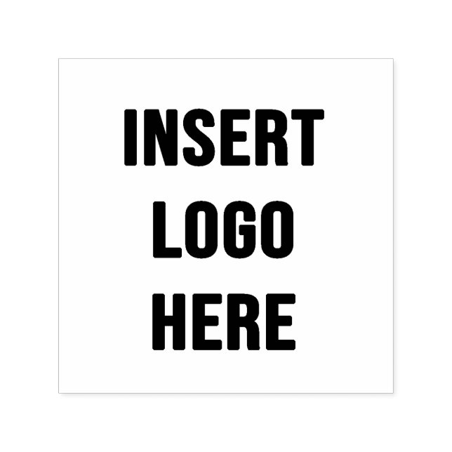 CUSTOM Own Image Logo Company Small Business Self-inking Stamp (Design)