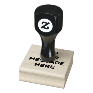 CUSTOM Own Personalised Message Small Business Sel Rubber Stamp