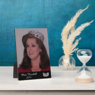 Custom Pageant Photo Plaque