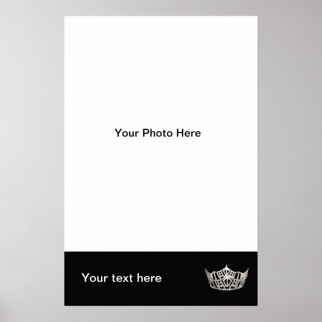 Custom Pageant Queen Poster (Front)