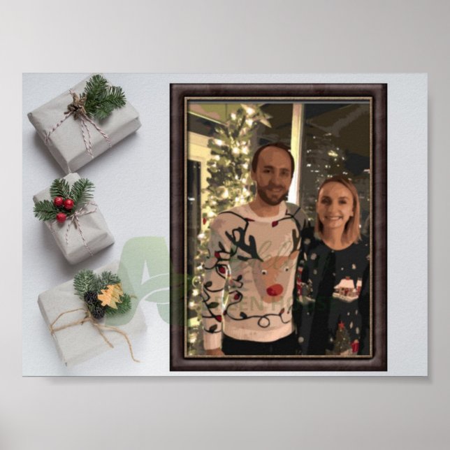 Custom Paint By Numbers from photo Poster (Front)