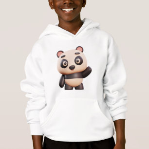 Custom Panda Design Hoodie   Long Sleeve T-Shirt f